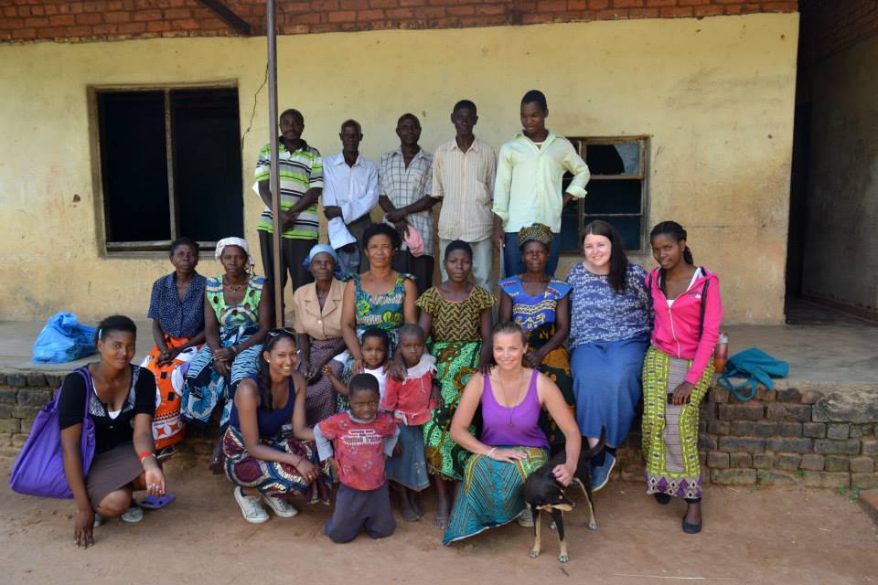 The staff at Sangilo Nursery Malawi